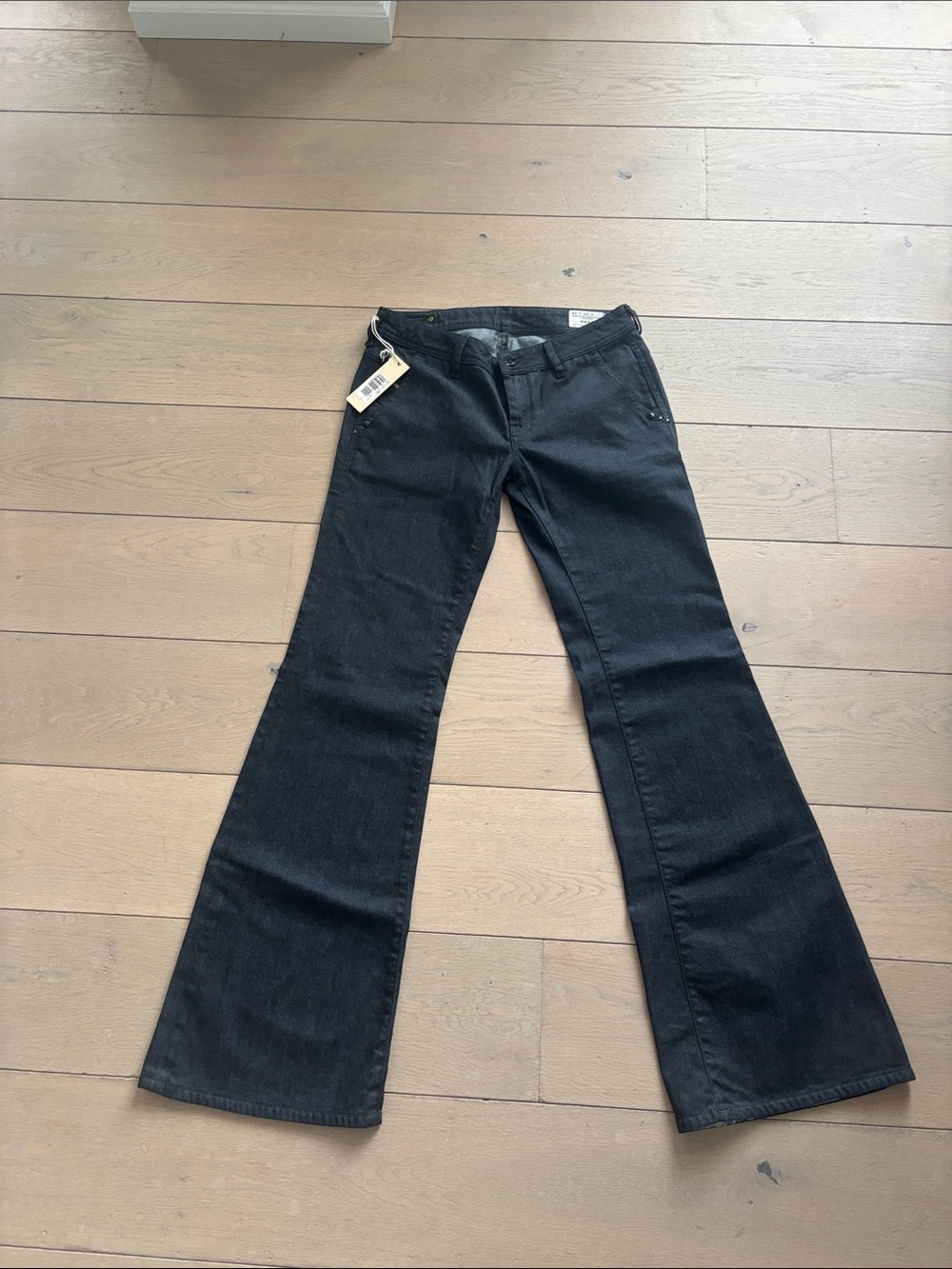BNWT Diesel low rise, flare denim- LONG